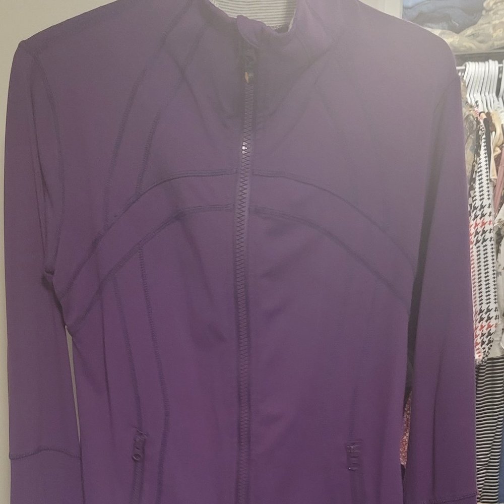 Purple Lululemon hoodie